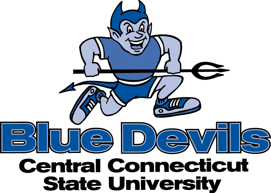 Central Connecticut Blue Devils 1994-2010 Primary Logo vinyl decal